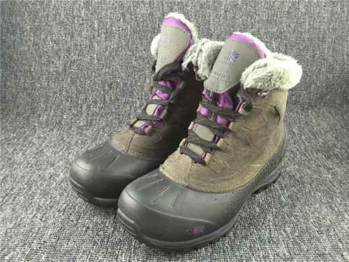 Chaussures de montagne neige en cuir véritable - Ref 1067002