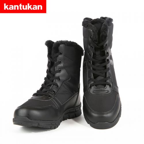 Chaussures de montagne neige en cuir synthétique + mesh KANTUKAN - Ref 1067009