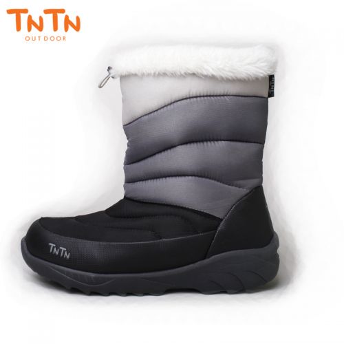 Chaussures de montagne neige en maille polyester imperméable + cuir synthétique TNTN - Ref 1067096