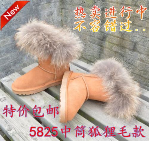 Chaussures de montagne neige en Première couche cuir - Ref 1067226