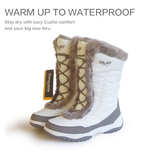 Chaussures de montagne neige en PU/Nylon CEVAS - Ref 1067393