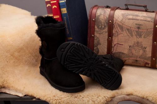Chaussures de montagne neige en cuir véritable - Ref 1067410