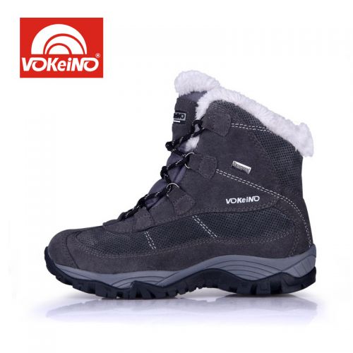 Chaussures de montagne neige en Première couche cuir VOKEINO - Ref 1067509