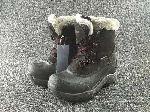 Chaussures de montagne neige en cuir véritable - Ref 1067772