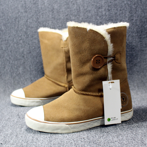 Chaussures de montagne neige en Première couche cuir - Ref 1068528