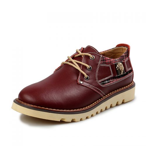 Chaussures de neige en cuir véritable - Ref 1067106