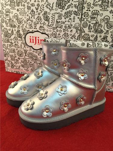 Chaussures de neige en cuir vache fendu IIJIN - Ref 1067351