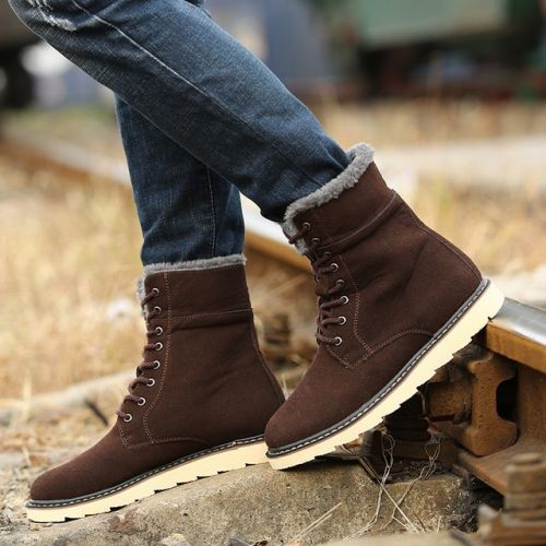 Chaussures de neige en Première couche cuir - Ref 1067408