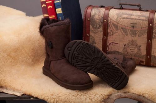 Chaussures de neige en cuir véritable - Ref 1067633