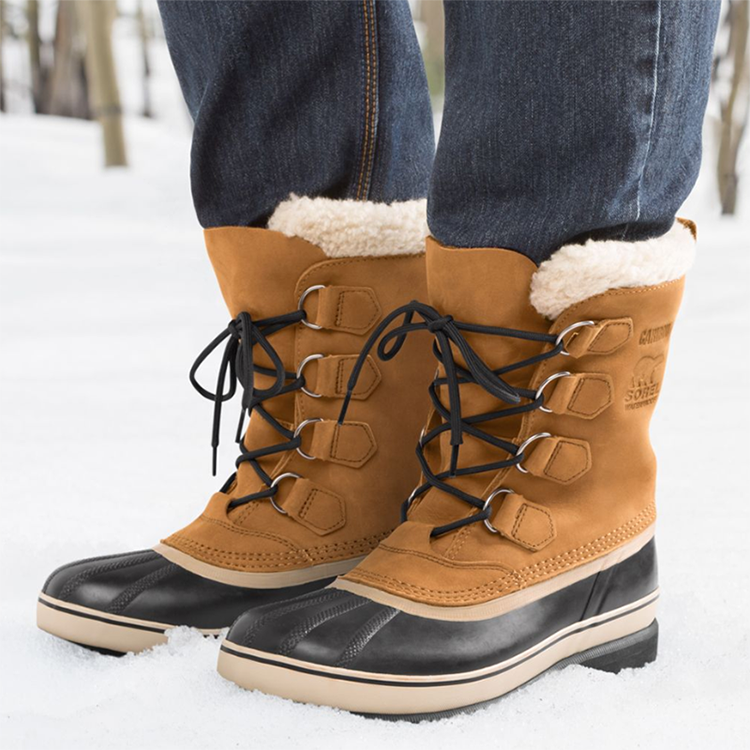 Chaussures de neige en cuir véritable SOREL - Ref 1068422