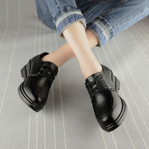 Chaussures de printemps femme en PU ronde - Commuter semelle polyuréthane Ref 1000486