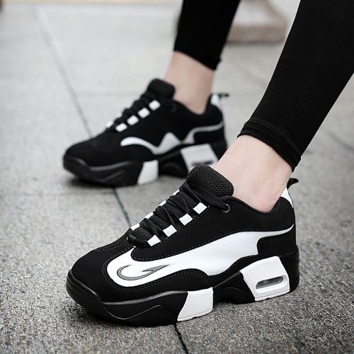 Chaussures de printemps femme en PU LEMAK ronde ouverture profonde, avec lacets, Modèles mélangées, - semell
