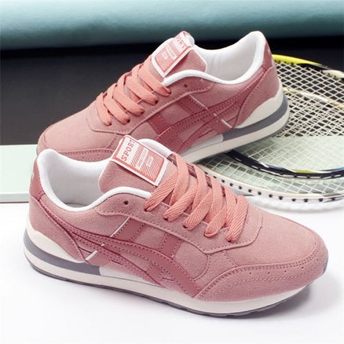 Chaussures de printemps femme en vache, Nubuck, ronde avec lacets, Modèles mélangées - semelle EVA Ref 1000527
