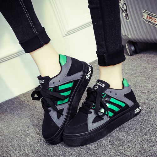 Chaussures de printemps femme en ronde - semelle caoutchouc Ref 1000529