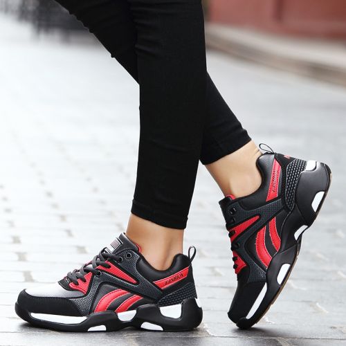 Chaussures de printemps femme en Cuir spatial ronde ouverture profonde, avec lacets, Modèles mélangées, étanche - semel