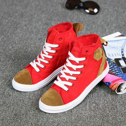 Chaussures de printemps femme en toile ronde Modèles mélangées - doux semelle caoutchouc Ref 1000548