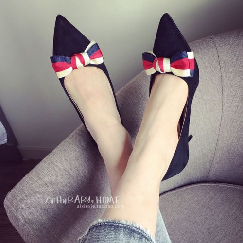 Chaussures de printemps femme en pointu arc - Ref 1000554