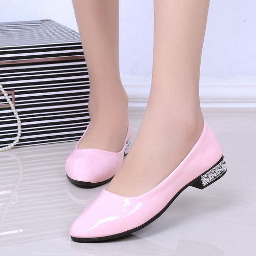 Chaussures de printemps femme en Manteau peinture ronde - semelle caoutchouc Ref 1000639