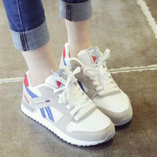 Chaussures de printemps femme en fibre Superfine ronde avec lacets, Modèles mélangées, étanche, engrener - semelle caoutcho