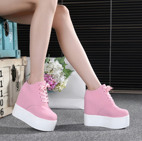Chaussures de printemps femme en PU ronde ouverture profonde- semelle polyuréthane - Ref 1000794
