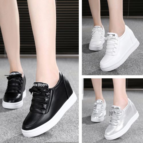 Chaussures de printemps femme en PU ronde avec lacets, étanche - Angleterre semelle caoutchouc Ref 1000812