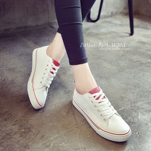 Chaussures de printemps femme en PU ronde Génoise - semelle caoutchouc Ref 1000899