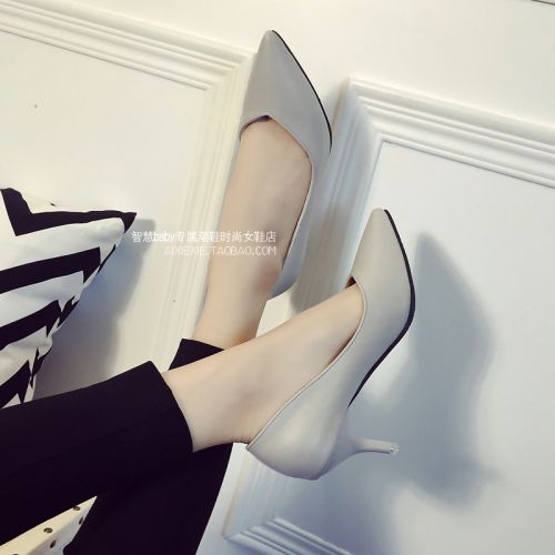 Chaussures de printemps femme en PU pointu - semelle caoutchouc Ref 1000939