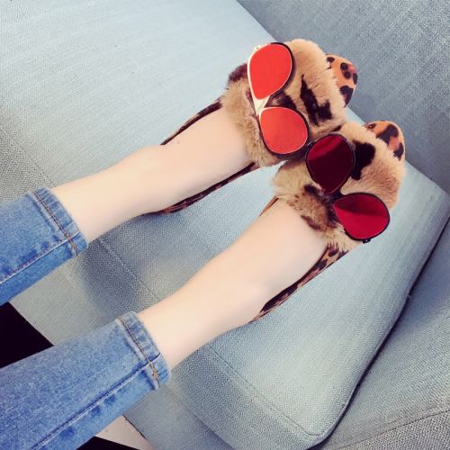 Chaussures de printemps femme en vache, Nubuck, ronde ouverture profonde- doux - Ref 1000940