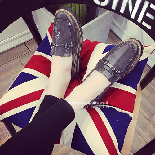 Chaussures de printemps femme en Manteau peinture ronde - Europe semelle caoutchouc Ref 1001074
