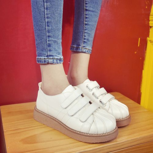 Chaussures de printemps femme en vache, Nubuck, ronde Génoise, étanche - loisir semelle TPR Ref 1001079