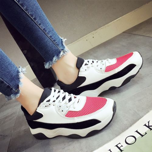 Chaussures de printemps femme en vache, Nubuck, ronde avec lacets - semelle caoutchouc Ref 1001121