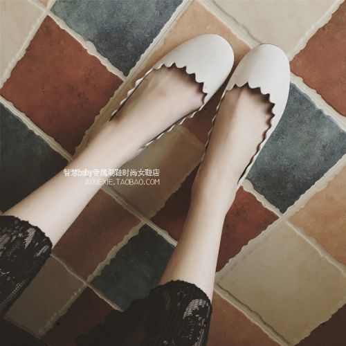 Chaussures de printemps femme en PU ronde ouverture profonde- Ref 1001172