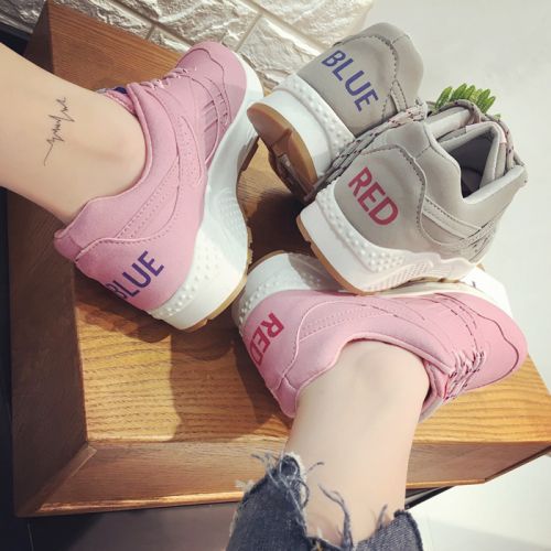 Chaussures de printemps femme en ronde avec lacets, étanche - semelle plastique Ref 1001197