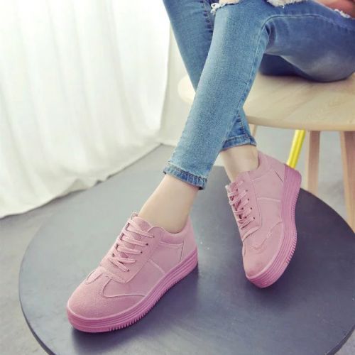 Chaussures de printemps femme en ronde étanche - Ref 1001206