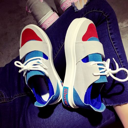 Chaussures de printemps femme en ronde avec lacets, Modèles mélangées, étanche - loisir semelle plastique Ref 100