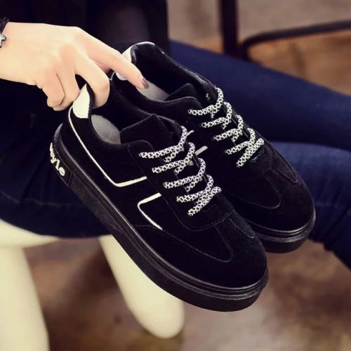Chaussures de printemps femme en ronde avec lacets, Modèles mélangées, étanche - semelle plastique Ref 1001247