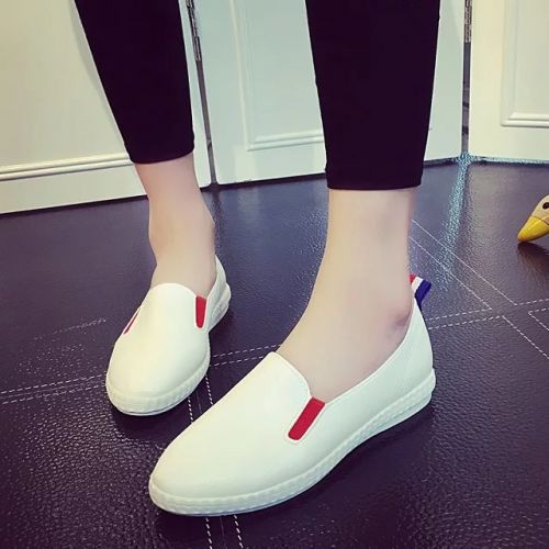 Chaussures de printemps femme en PU ronde ouverture profonde- Ref 1001263