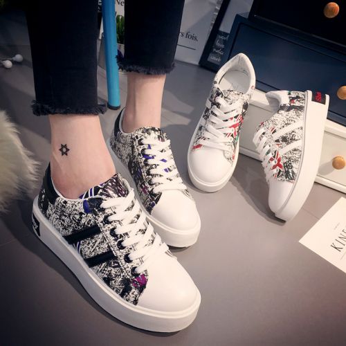 Chaussures de printemps femme en tissu ronde avec lacets, Modèles mélangées - loisir Ref 1001291