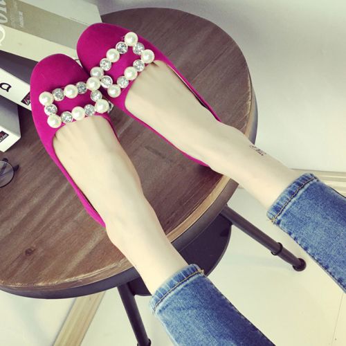 Chaussures de printemps femme en ronde ouverture profonde- doux - Ref 1001311
