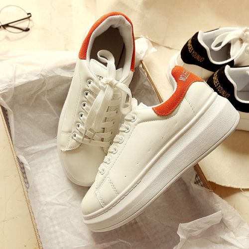 Chaussures de printemps femme en PU ronde avec lacets, Modèles mélangées - loisir Ref 1001333