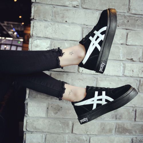 Chaussures de printemps femme en ronde avec lacets, Modèles mélangées - loisir semelle plastique Ref 1001350