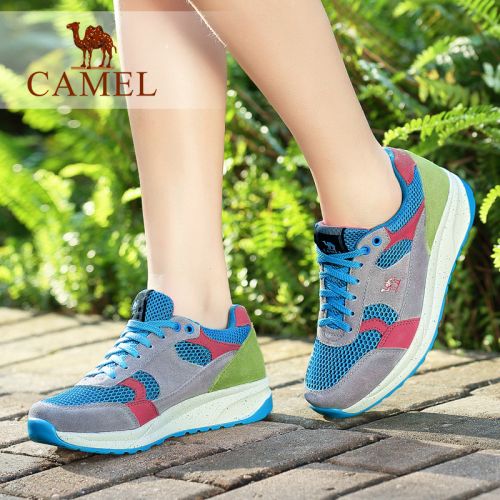 Chaussures de printemps femme en vache, Nubuck, CAMEL ronde engrener - loisir Ref 1001354