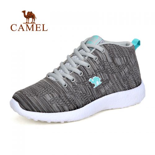 Chaussures de printemps femme en engrener CAMEL ronde avec lacets, Modèles mélangées, - loisir semelle MD Ref 