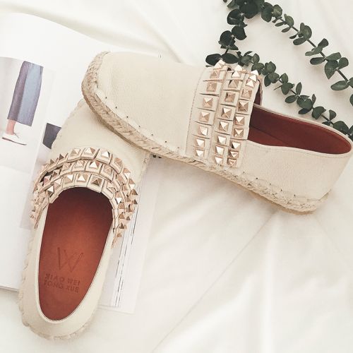 Chaussures de printemps femme en fibre Superfine XIAOWEITONGXUE ronde ouverture profonde- semelle EVA - Ref 1001387