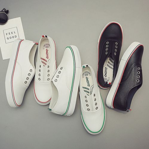 Chaussures de printemps femme en PU ronde - loisir Ref 1001449