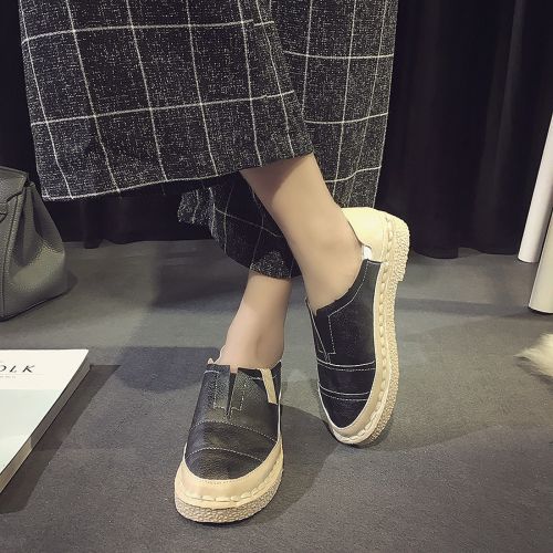 Chaussures de printemps femme en PU ronde Style romain - loisir Ref 1001485