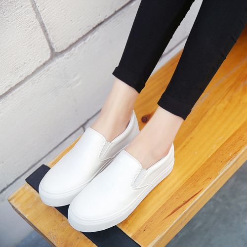 Chaussures de printemps femme en PU ronde Génoise - loisir Ref 1001508