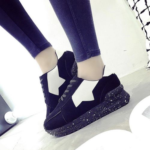 Chaussures de printemps femme en PU ronde avec lacets, étanche - loisir Ref 1001517
