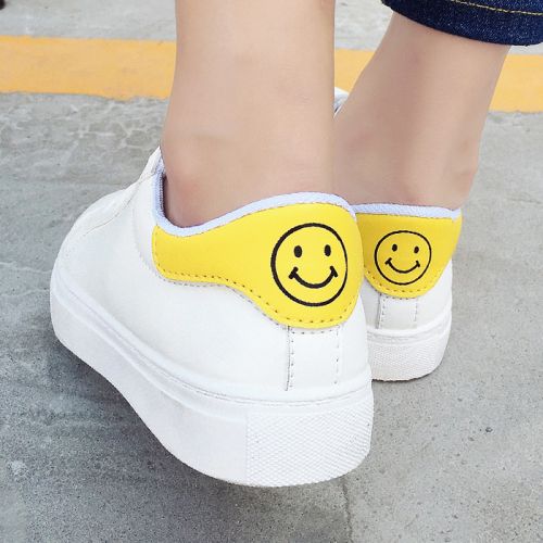 Chaussures de printemps femme en PU ronde avec lacets - loisir Ref 1001525