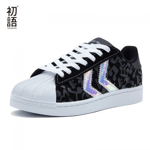 Chaussures de printemps femme en vache, Nubuck, ronde avec lacets, paillette, Modèles mélangées, Avec une combina